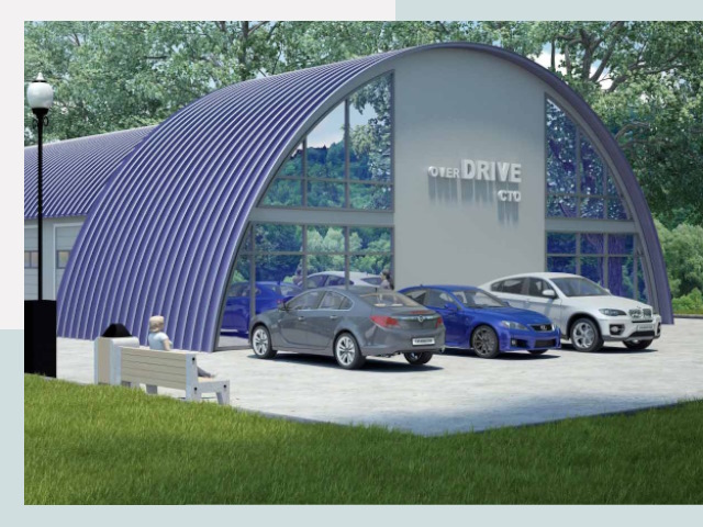 Монтаж ангаров и металлоконструкций от 649 руб.