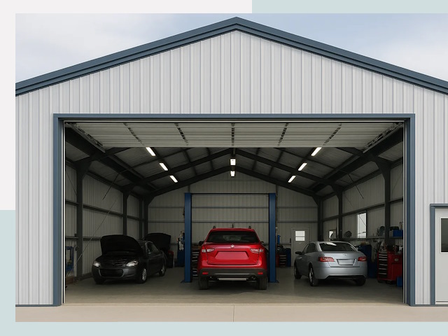 Ангары из сэндвич панелей от 649 руб. в Пушкин