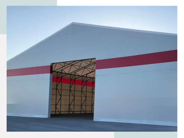 Быстровозводимые ангары в Пушкине