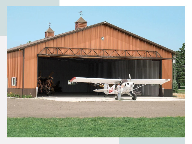 Ангары для самолетов в Пушкине