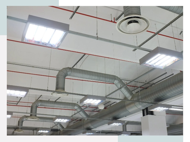 Вентиляция ангаров в Пушкине