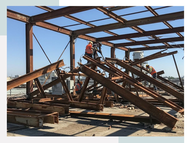 Демонтаж металлоконструкций в Пушкине от 649 руб.