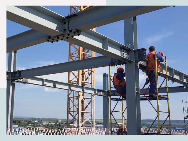 Монтаж металлоконструкций в Пушкине