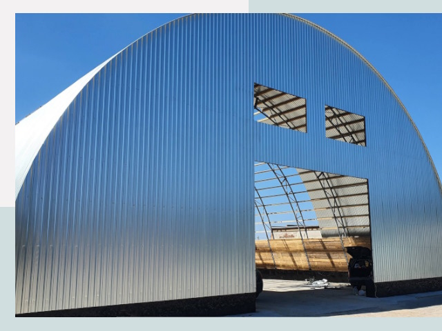 Ангары и металлоконструкции в Пушкине от 649 руб.