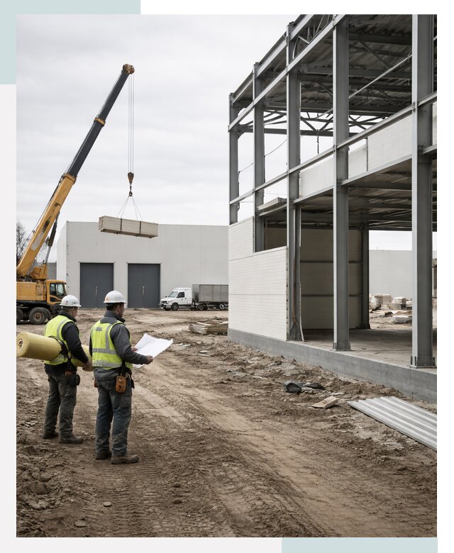 Строительство холодильных складов в Пушкине от 48677 р. - СтальСтрой-Пшн