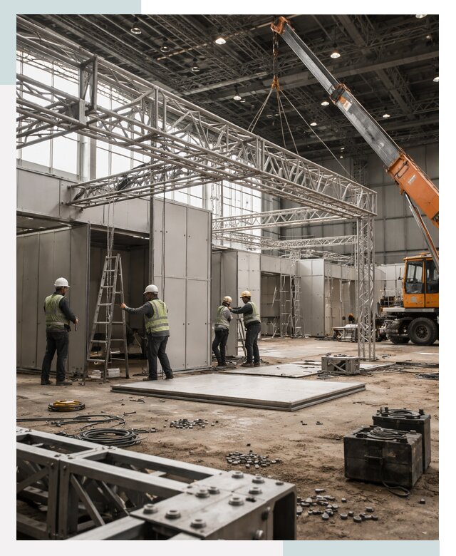 Строительство выставочных павильонов в Пушкине от 37860 р.| СтальСтрой-Пшн