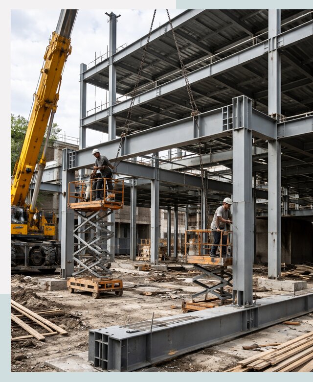 Строительство торгово-офисных зданий под ключ в Пушкине